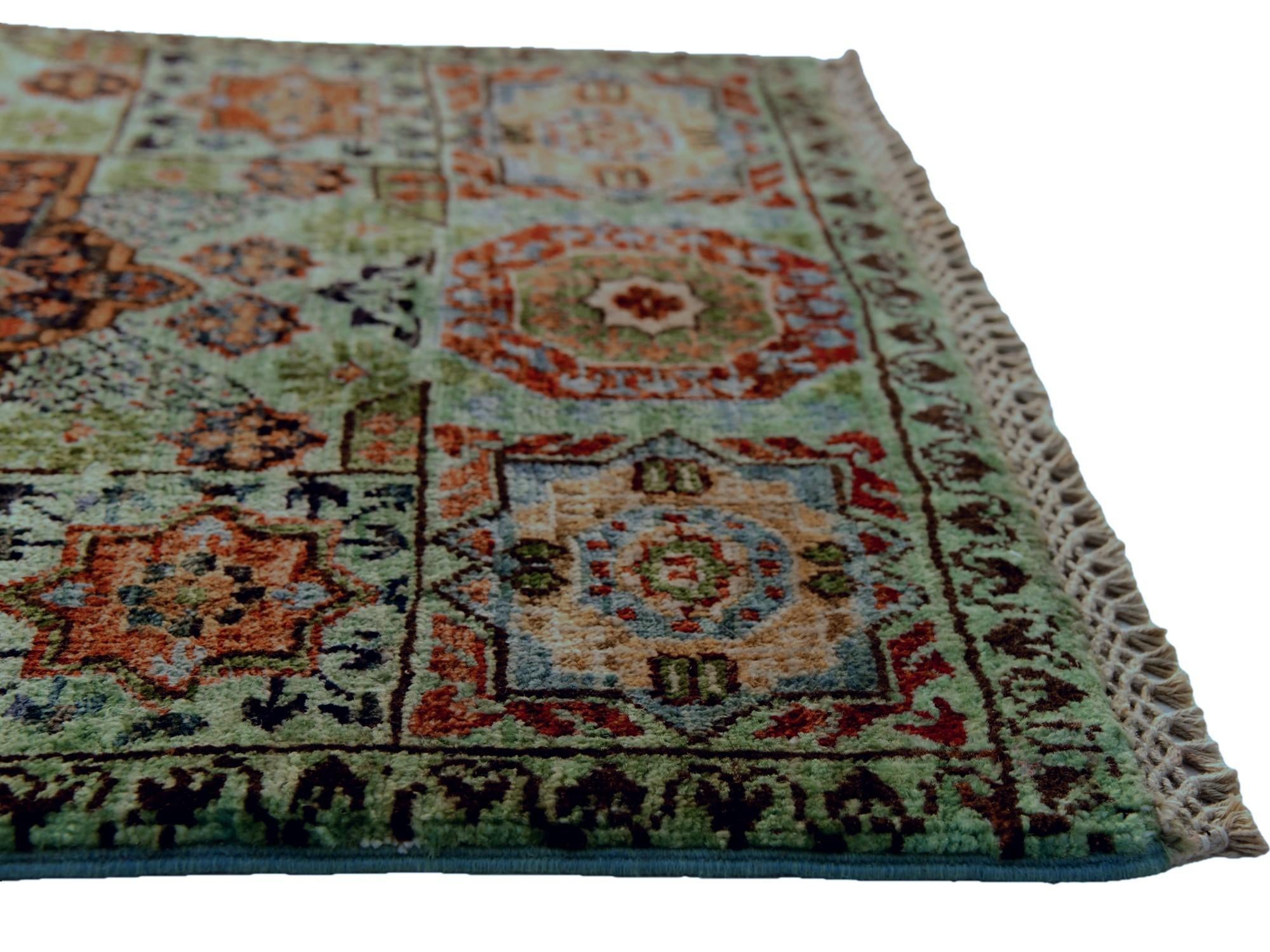 65cm x 95cm Hand Knotted Mamluk Ziegler Rug