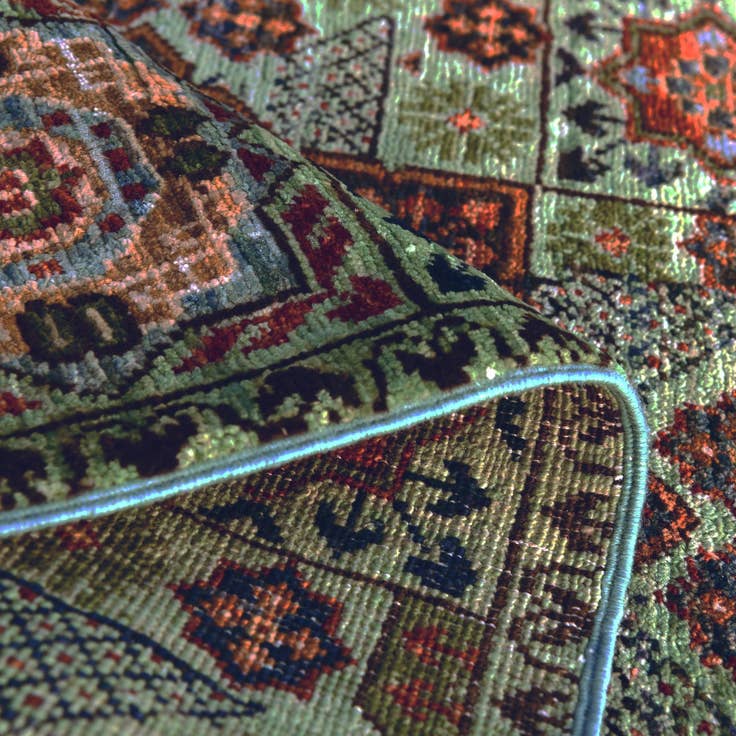 Detail image of 2' 2 x 3' 1 Hand Knotted Mamluk Ziegler Rug