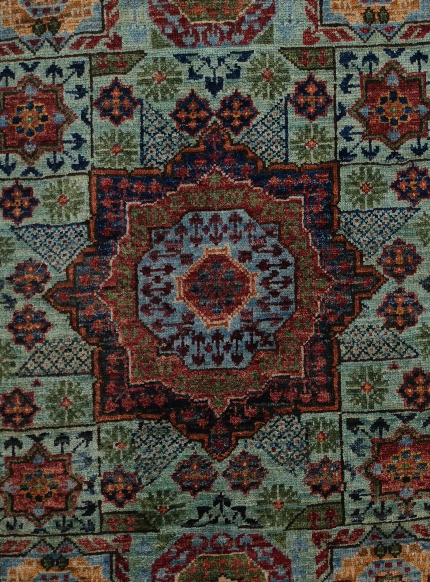 2' 2 x 3' 1 Hand Knotted Mamluk Ziegler Rug