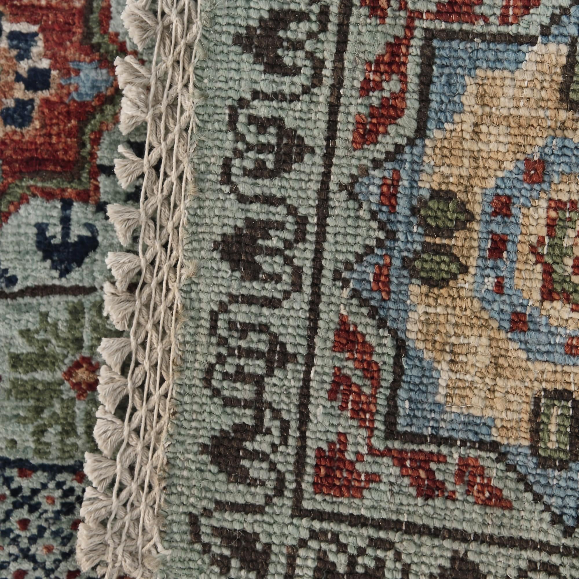 65cm x 95cm Hand Knotted Mamluk Ziegler Rug