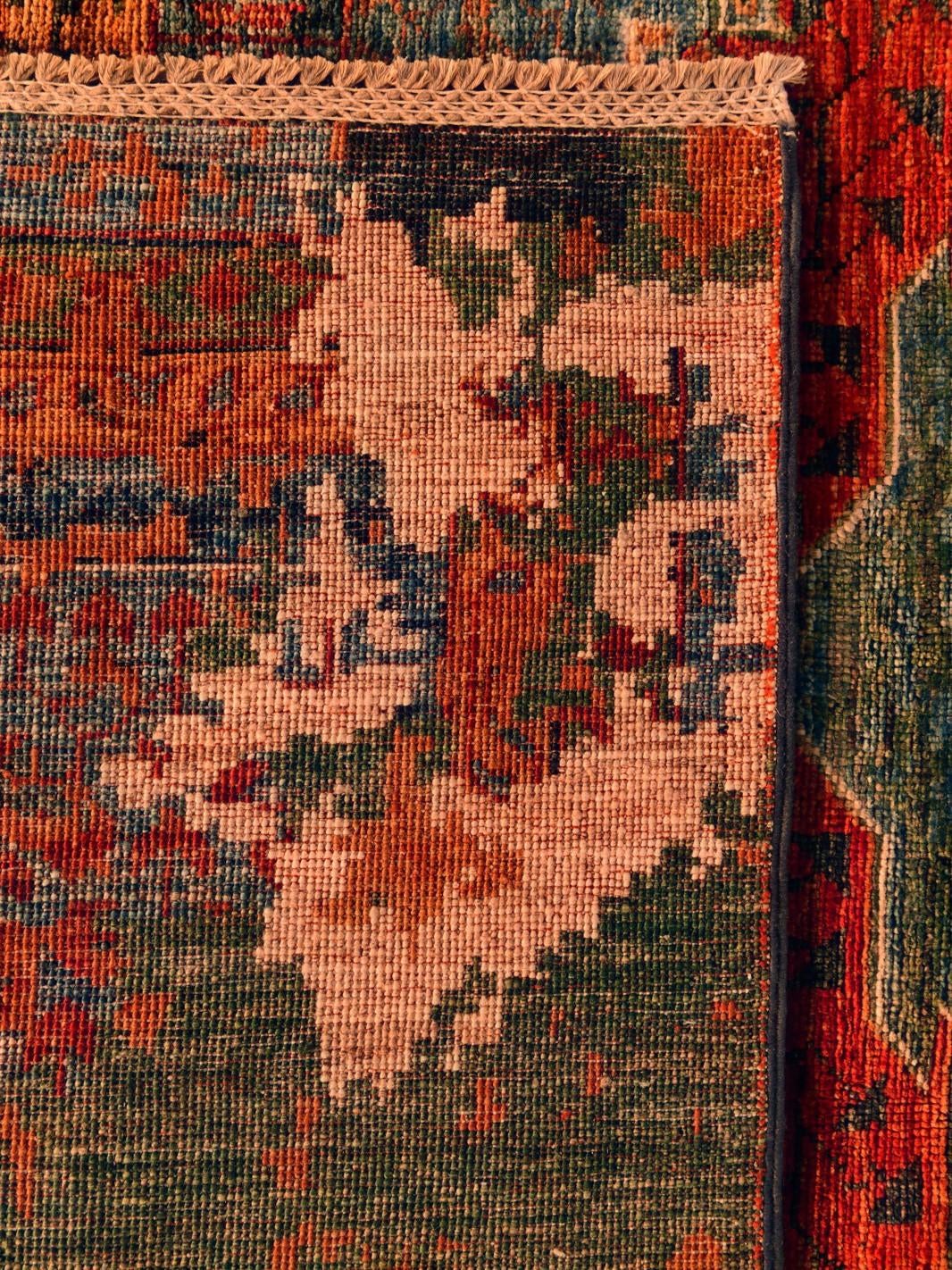 300cm x 380cm Hand Knotted Mamluk Ziegler Rug