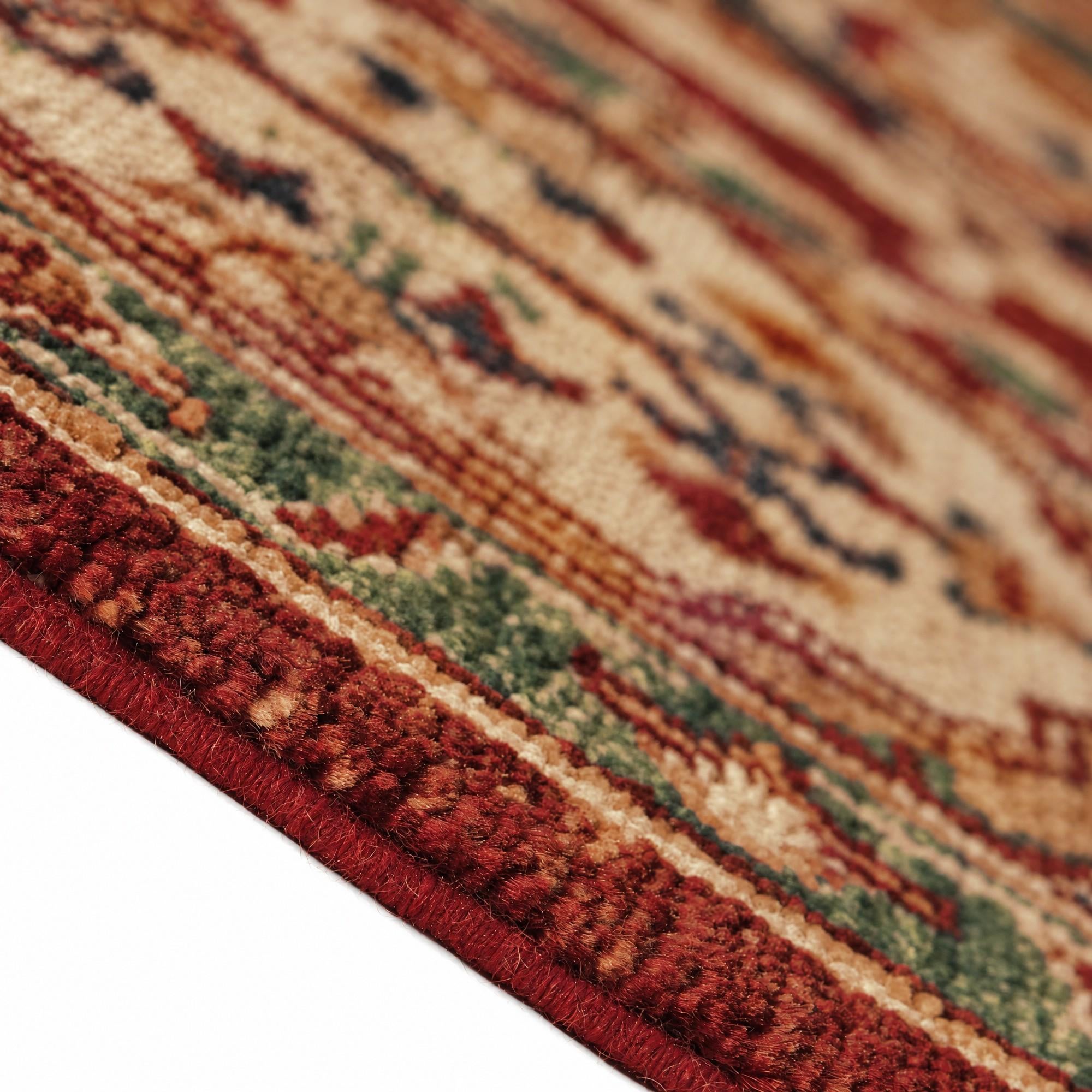 185cm x 275cm Hand Knotted Mamluk Ziegler Rug