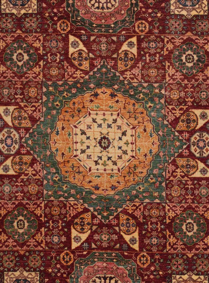 6' 2 x 9' Hand Knotted Mamluk Ziegler Rug