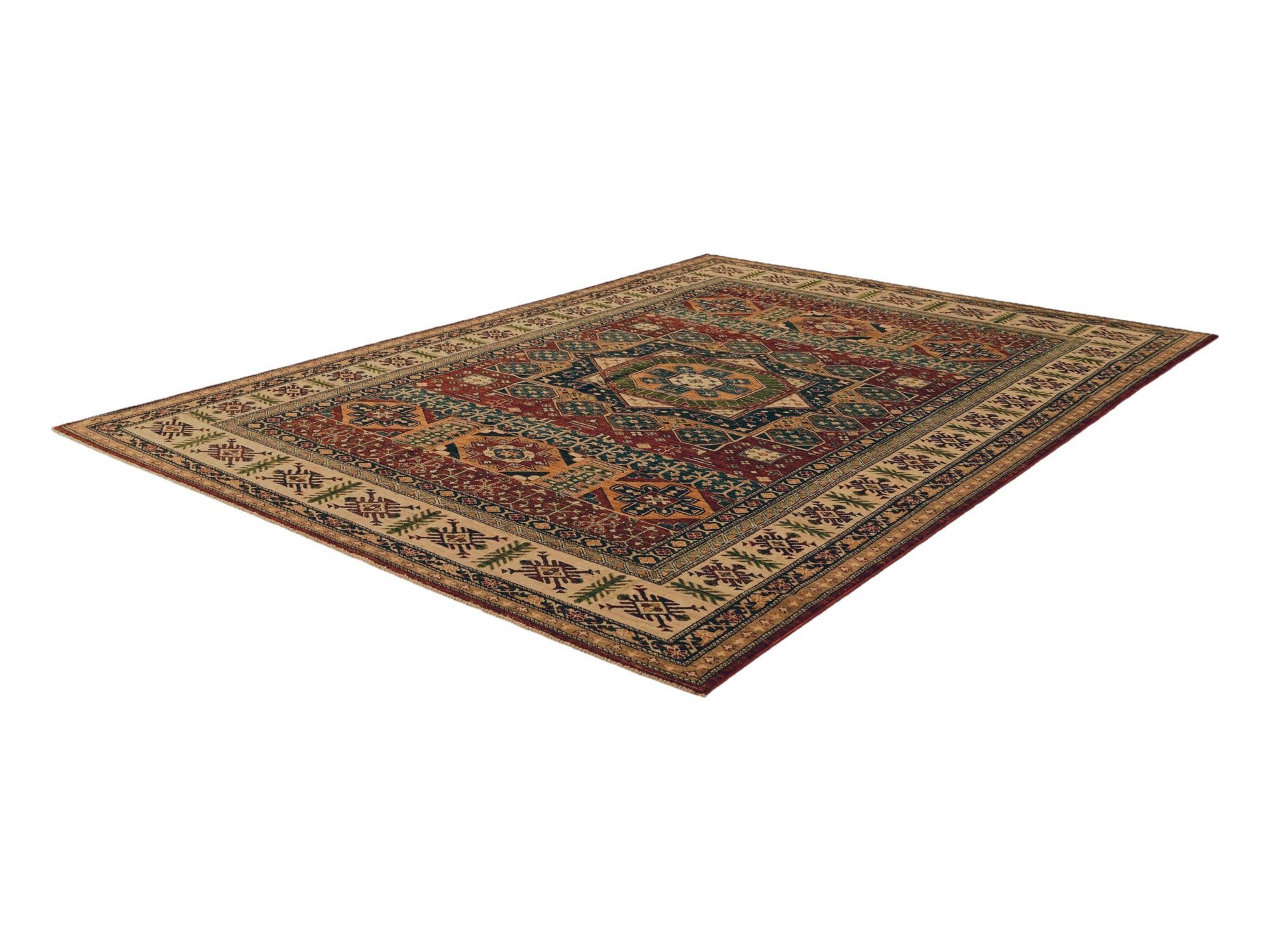 7' 1 x 9' 7 Hand Knotted Mamluk Ziegler Rug