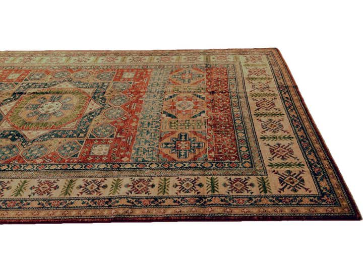 7' 1 x 9' 7 Hand Knotted Mamluk Ziegler Rug