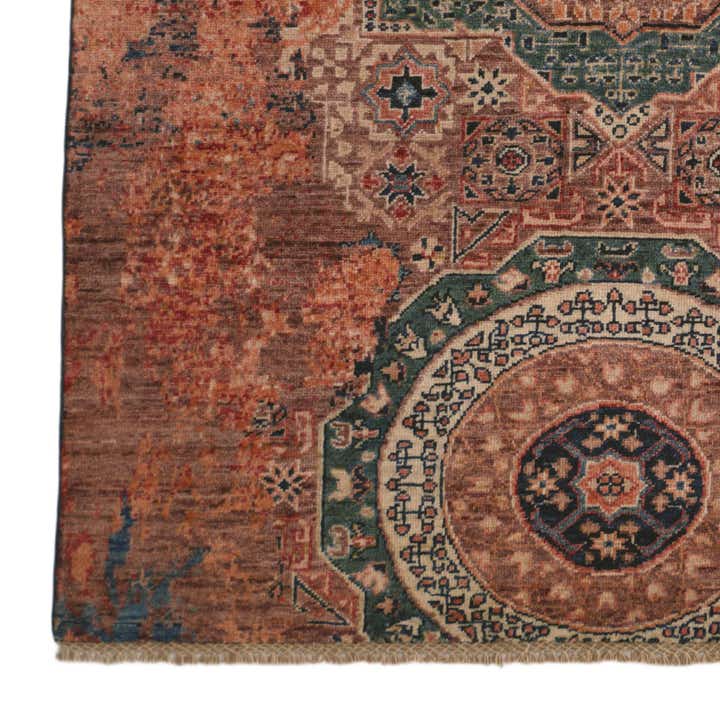 4' x 6' 1 Hand Knotted Mamluk Ziegler Rug