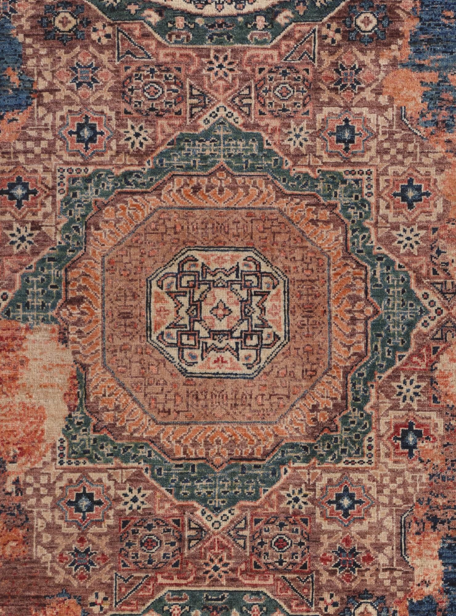 4' x 6' 1 Hand Knotted Mamluk Ziegler Rug