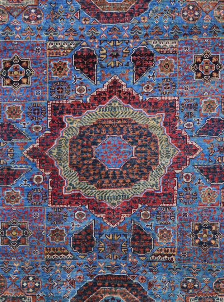 4' 3 x 5' 9 Hand Knotted Mamluk Ziegler Rug