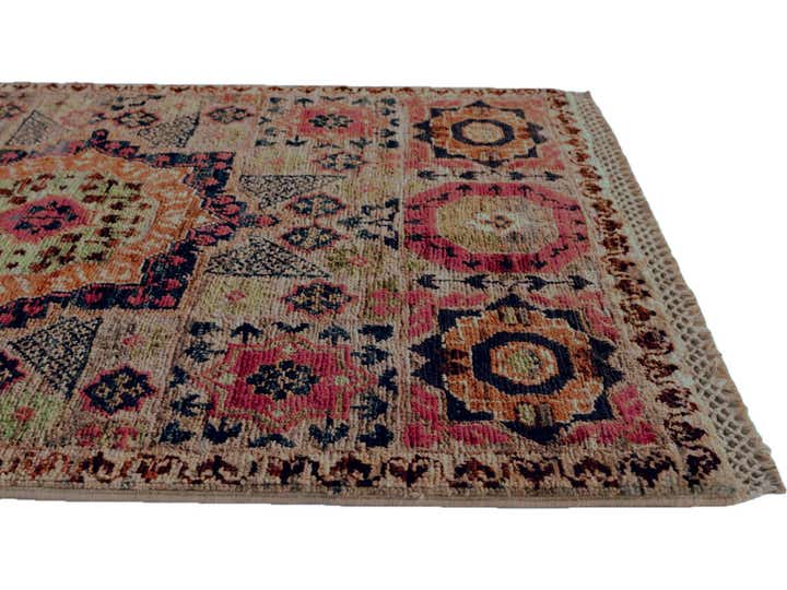 2' x 3' 2 Hand Knotted Mamluk Ziegler Rug