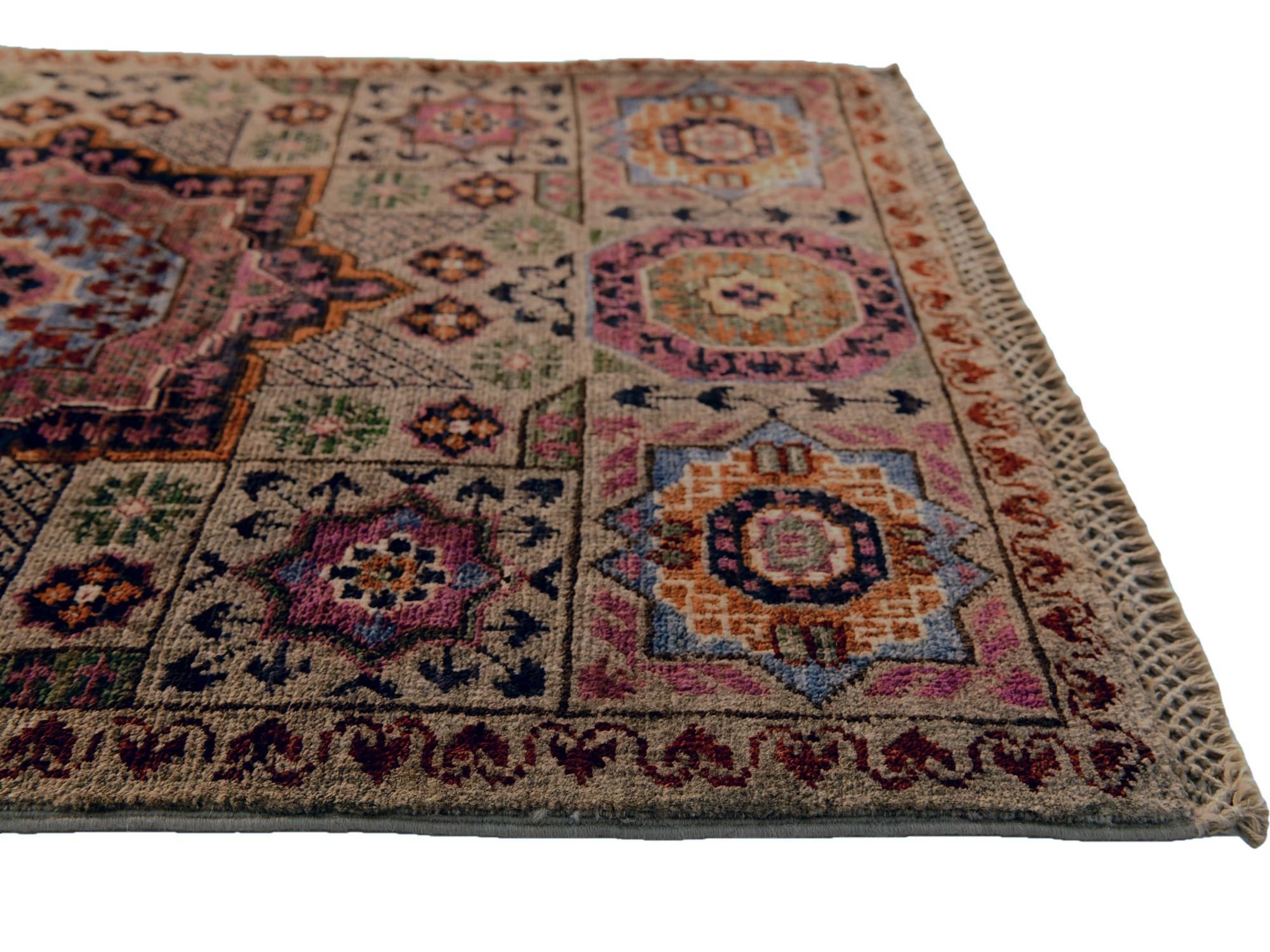 2' x 3' 1 Hand Knotted Mamluk Ziegler Rug