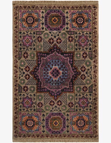 2' x 3' 1 Hand Knotted Mamluk Ziegler Rug