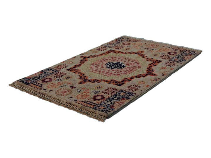 2' x 2' 11 Hand Knotted Mamluk Ziegler Rug