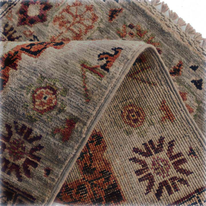 2' x 2' 11 Hand Knotted Mamluk Ziegler Rug