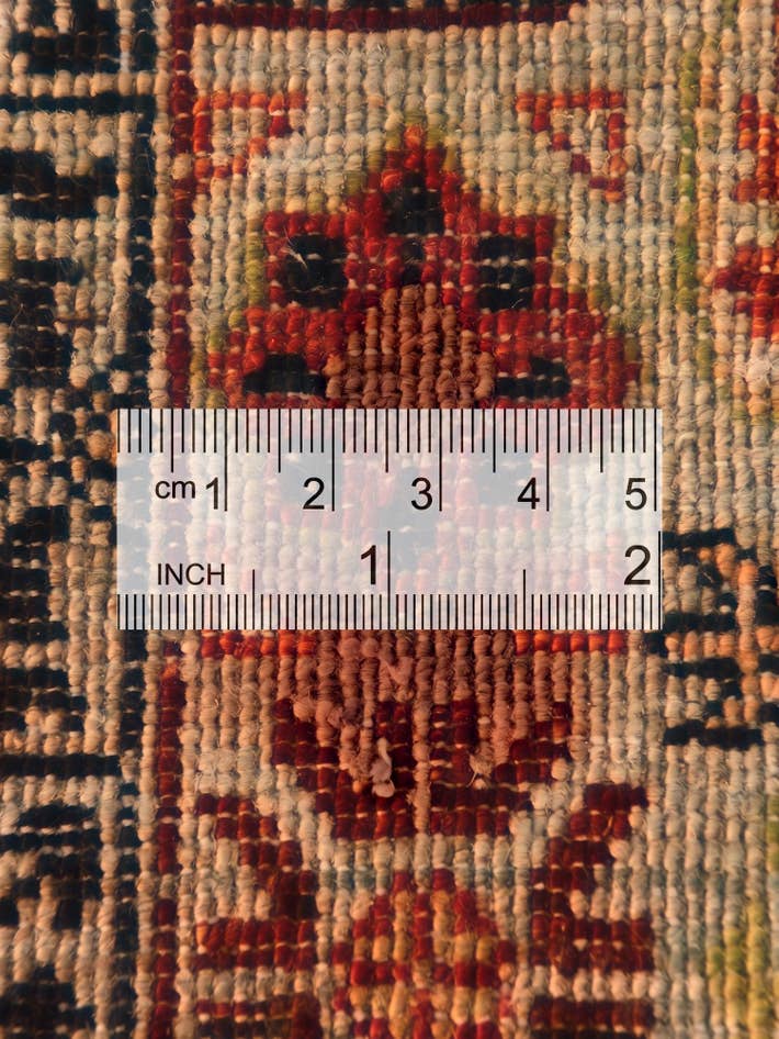 Detail image of 2' x 2' 11 Hand Knotted Mamluk Ziegler Rug