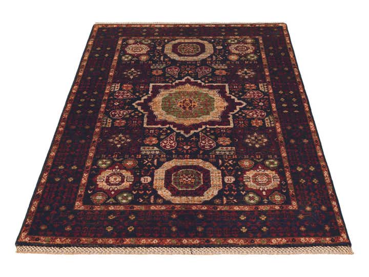 3' 5 x 5' 1 Hand Knotted Mamluk Ziegler Rug