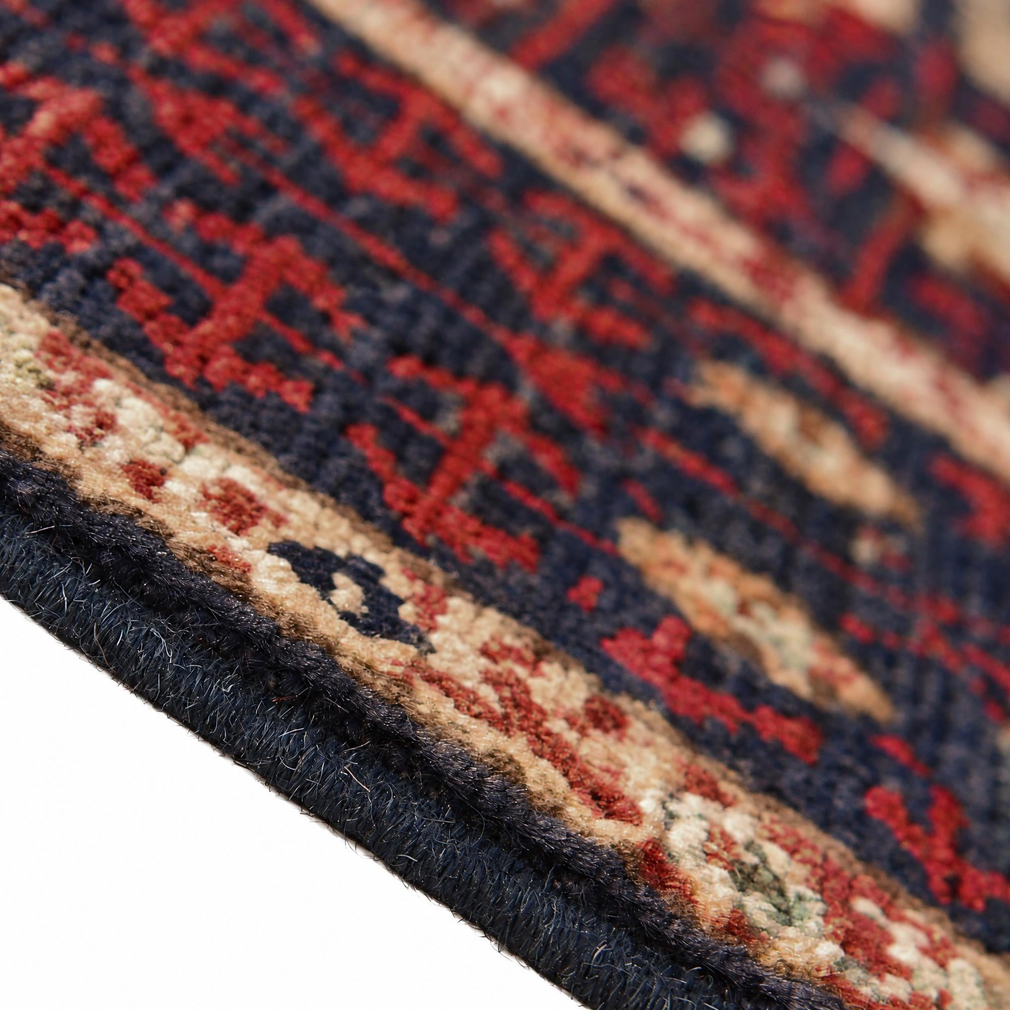 105cm x 155cm Hand Knotted Mamluk Ziegler Rug