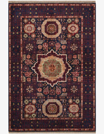 3' 5 x 5' 1 Hand Knotted Mamluk Ziegler Rug