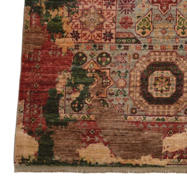3' 5 x 5' 1 Hand Knotted Mamluk Ziegler Rug