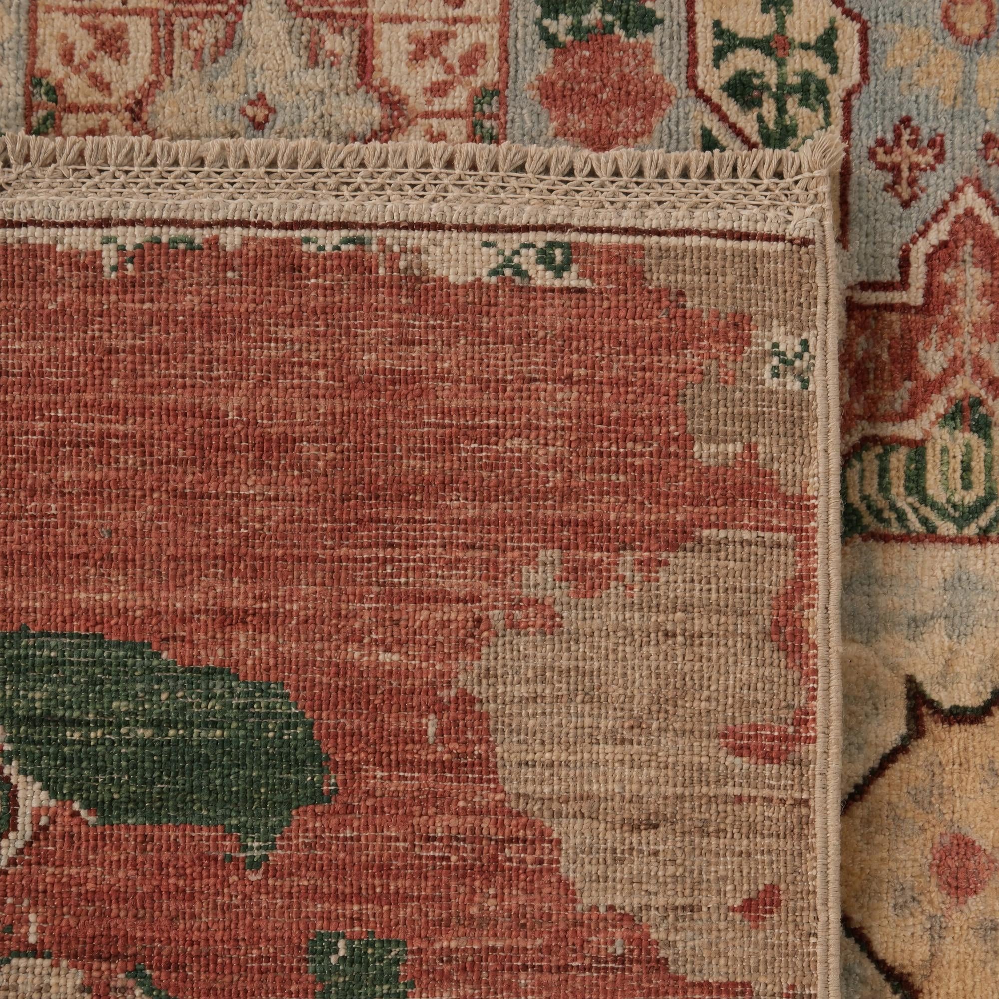 105cm x 155cm Hand Knotted Mamluk Ziegler Rug