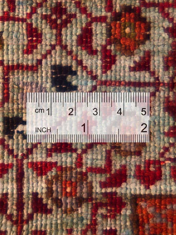 Detail image of 3' 5 x 5' Hand Knotted Mamluk Ziegler Rug