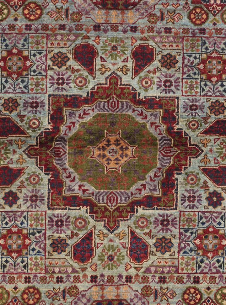 3' 5 x 5' Hand Knotted Mamluk Ziegler Rug