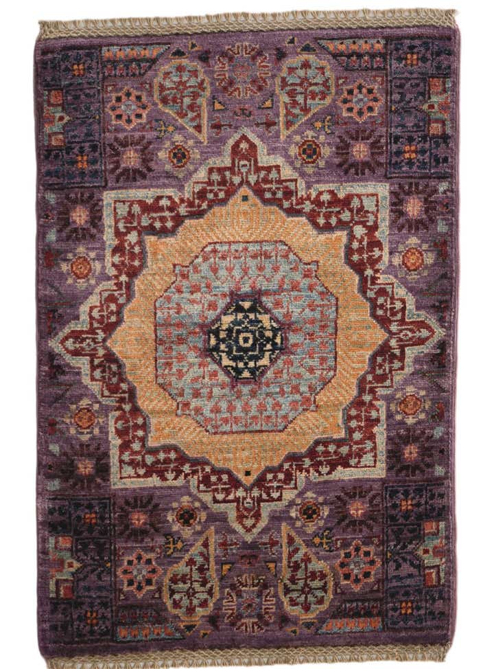 2' x 3' Hand Knotted Mamluk Ziegler Rug
