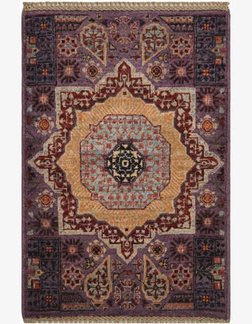 2' x 3' Hand Knotted Mamluk Ziegler Rug