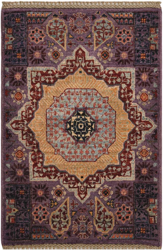 2' x 3' Hand Knotted Mamluk Ziegler Rug