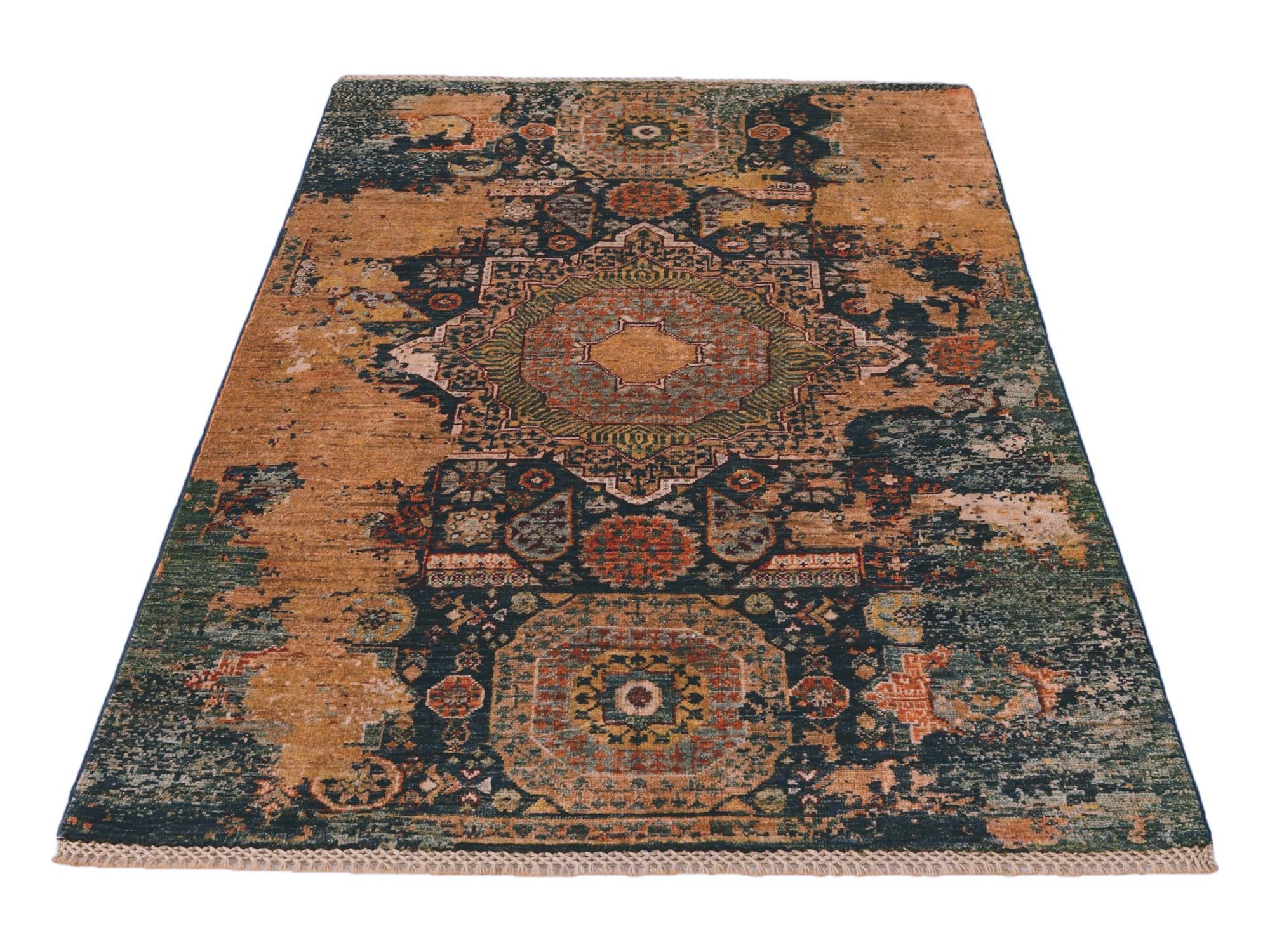 3' 3 x 5' 2 Hand Knotted Mamluk Ziegler Rug