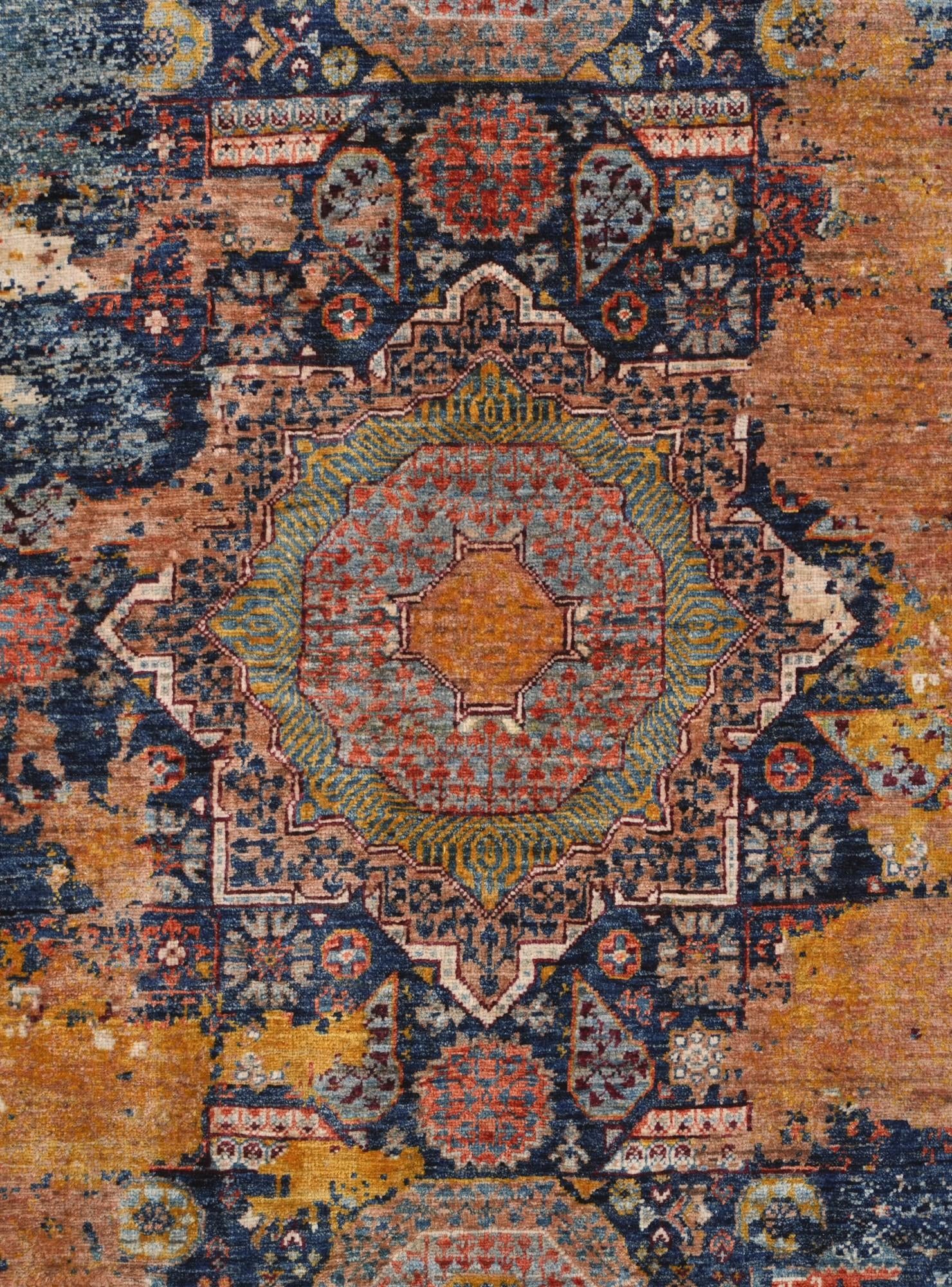 3' 3 x 5' 2 Hand Knotted Mamluk Ziegler Rug