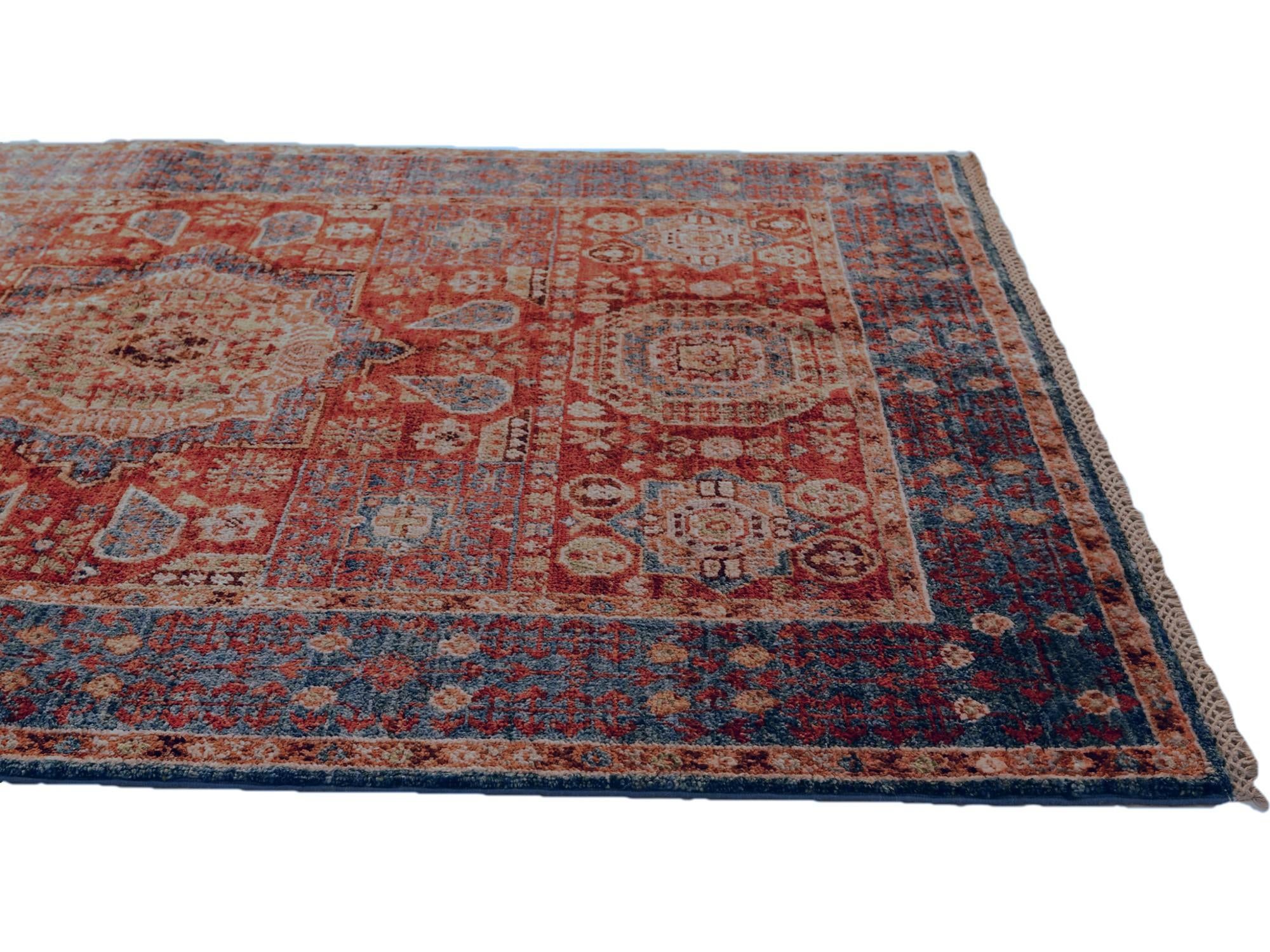 3' 5 x 4' 11 Hand Knotted Mamluk Ziegler Rug