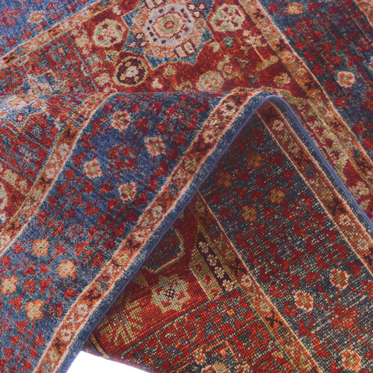 Detail image of 3' 5 x 4' 11 Hand Knotted Mamluk Ziegler Rug