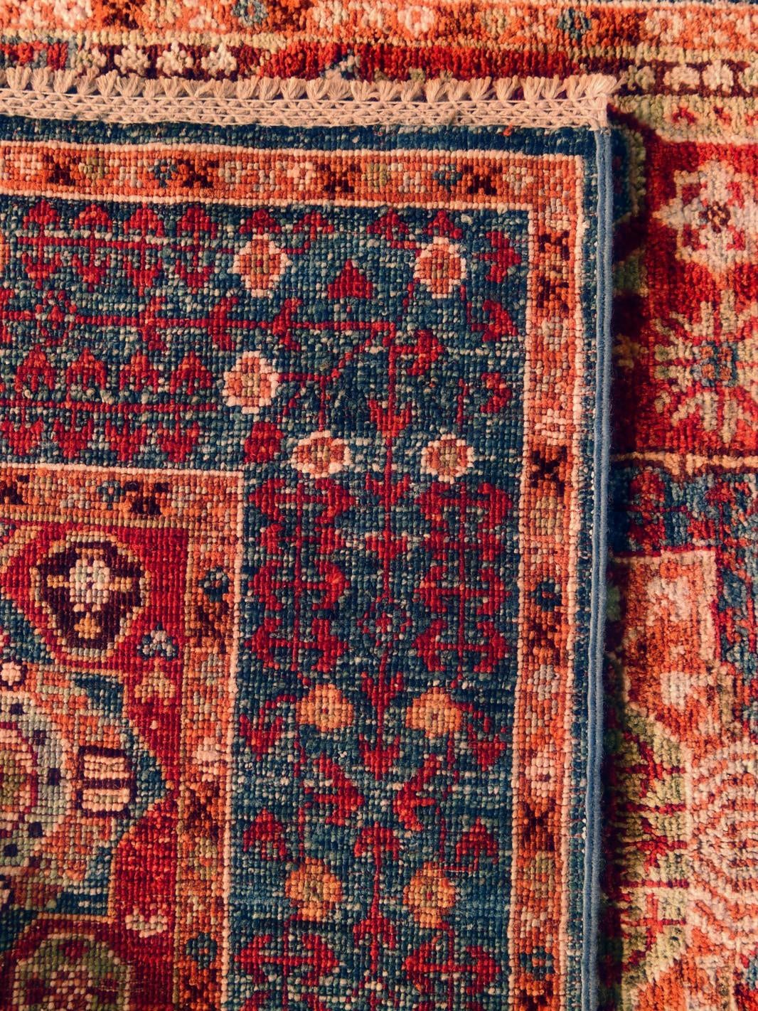 105cm x 150cm Hand Knotted Mamluk Ziegler Rug