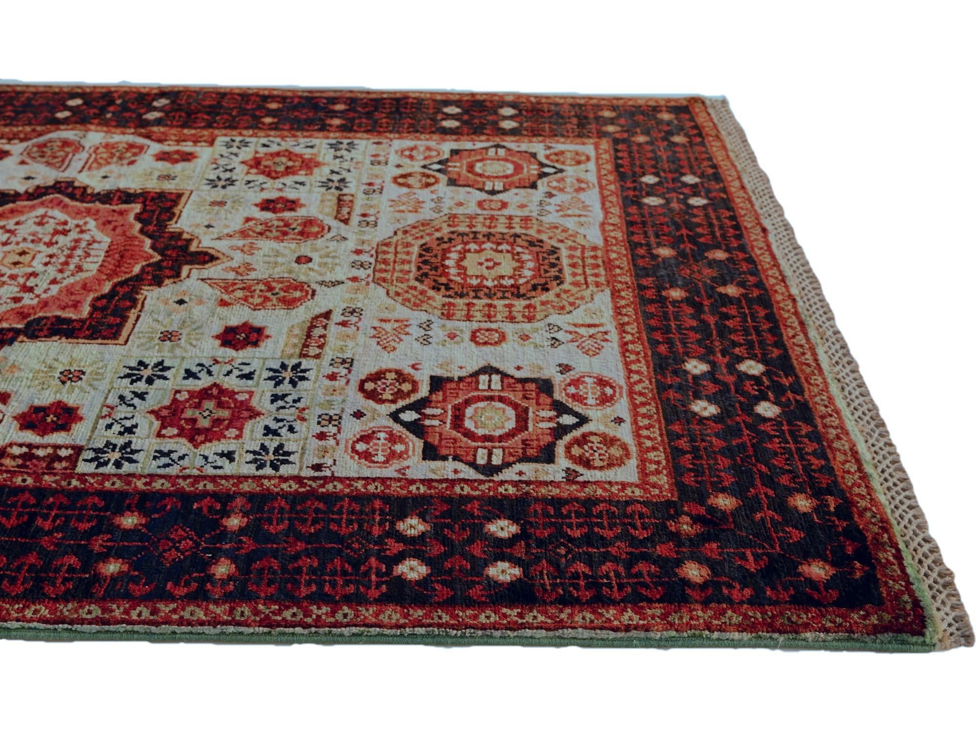 3' 4 x 5' Hand Knotted Mamluk Ziegler Rug