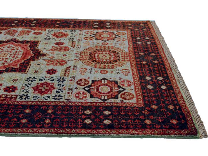 3' 4 x 5' Hand Knotted Mamluk Ziegler Rug