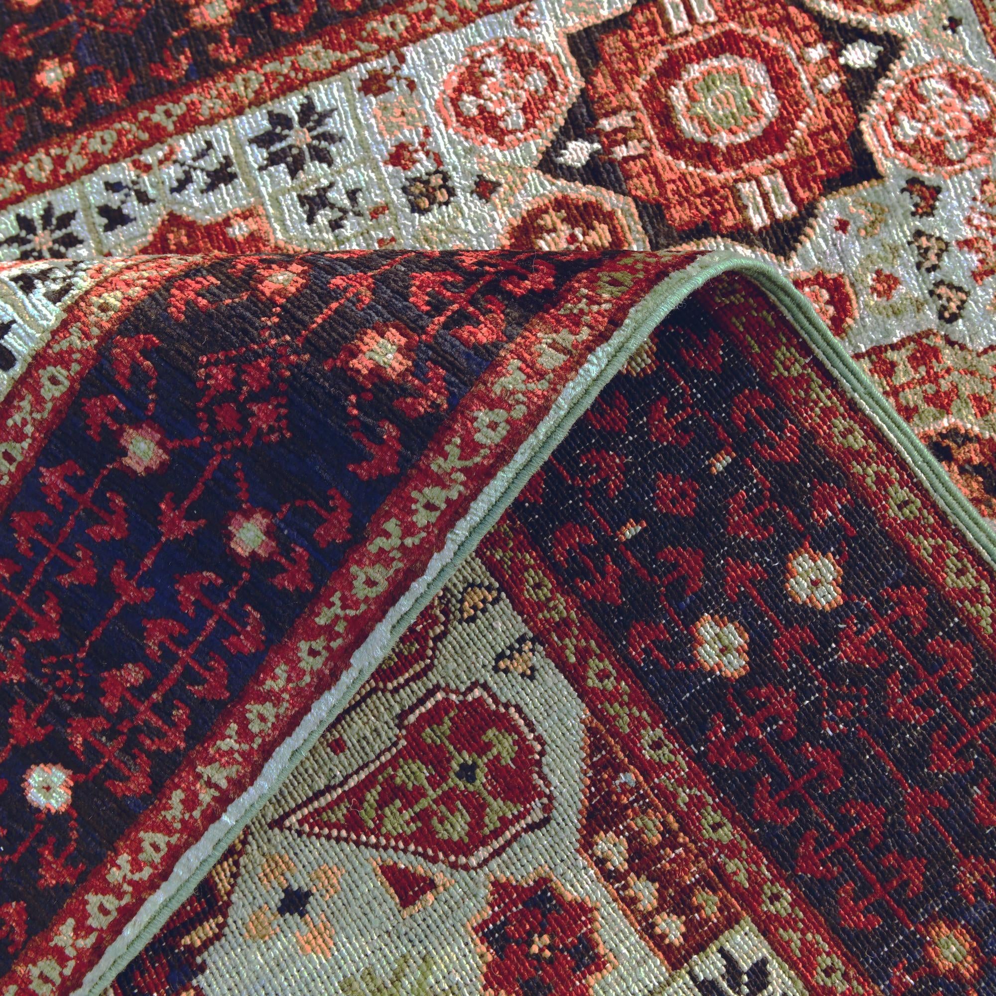 3' 4 x 5' Hand Knotted Mamluk Ziegler Rug