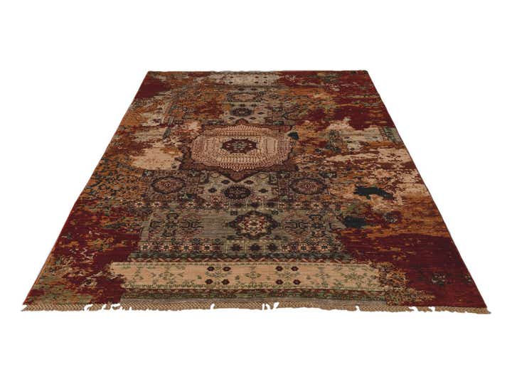 5' 8 x 8' 4 Hand Knotted Mamluk Ziegler Rug