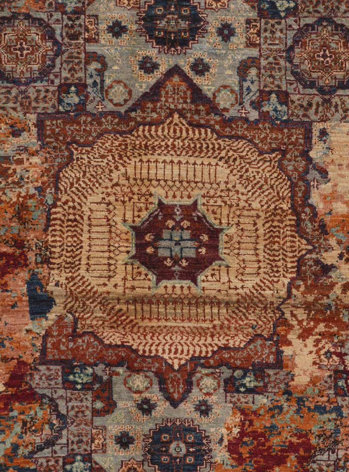 5' 8 x 8' 4 Hand Knotted Mamluk Ziegler Rug