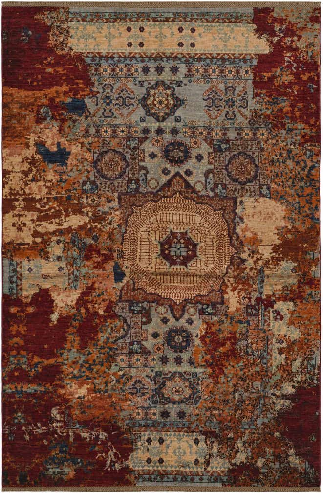 5' 8 x 8' 4 Hand Knotted Mamluk Ziegler Rug