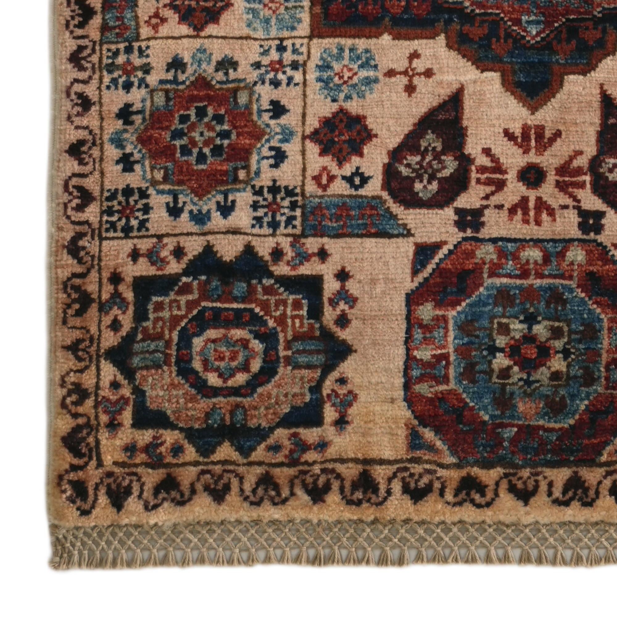 2' x 2' 11 Hand Knotted Mamluk Ziegler Rug