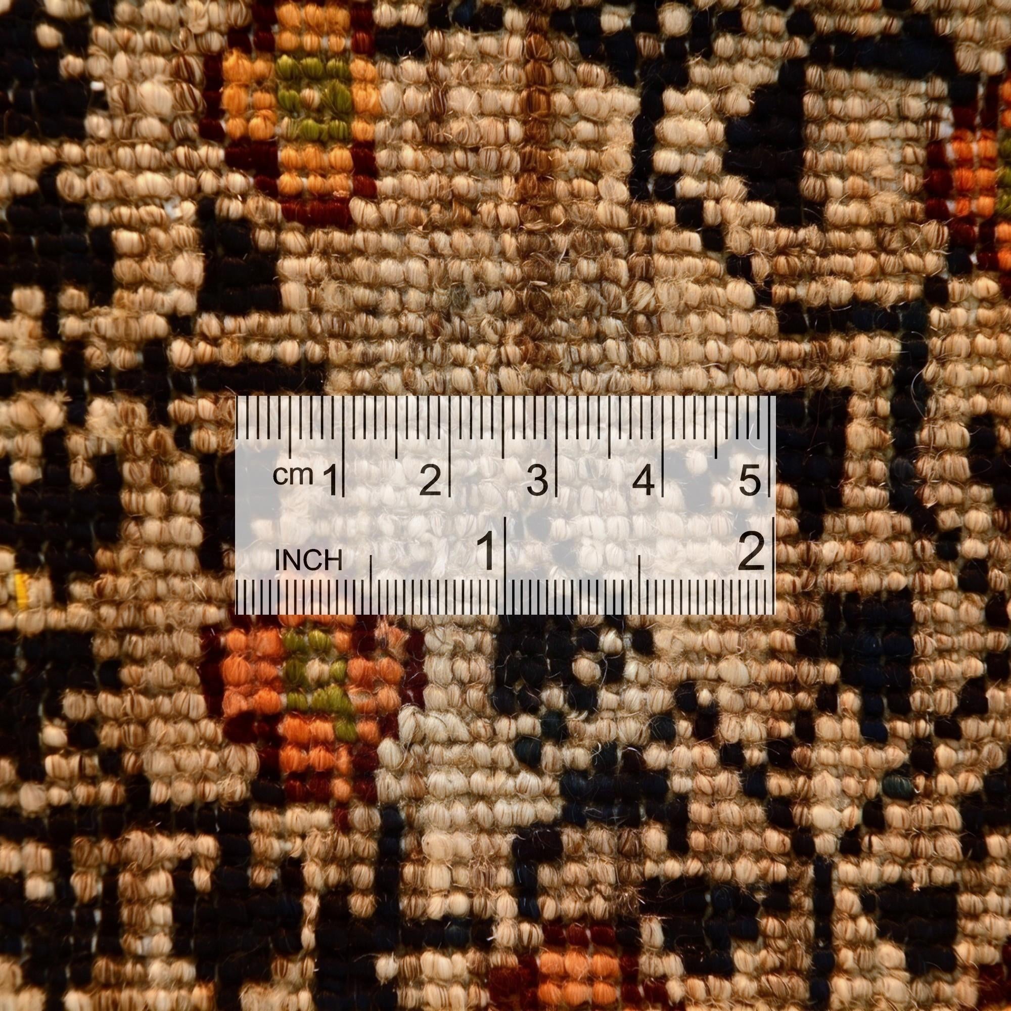 3' 6 x 4' 10 Hand Knotted Mamluk Ziegler Rug