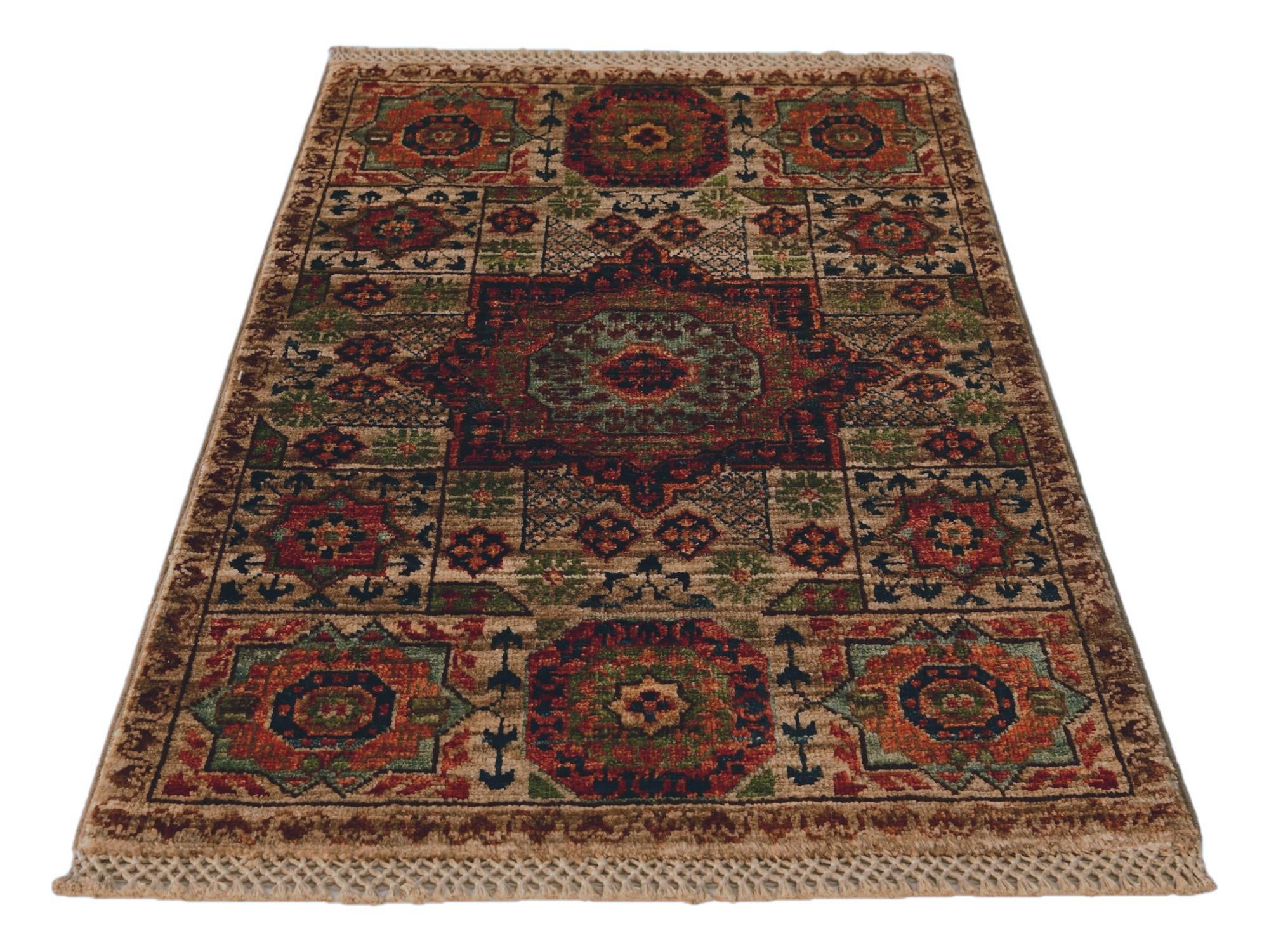 1' 11 x 3' 1 Hand Knotted Mamluk Ziegler Rug