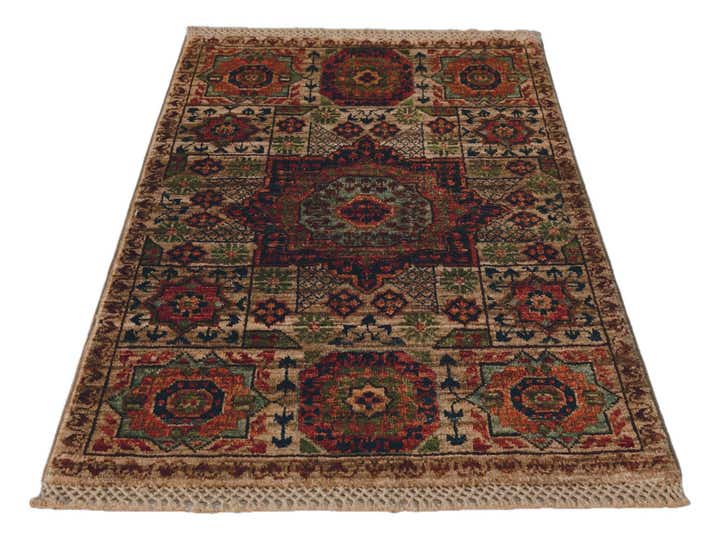 1' 11 x 3' 1 Hand Knotted Mamluk Ziegler Rug