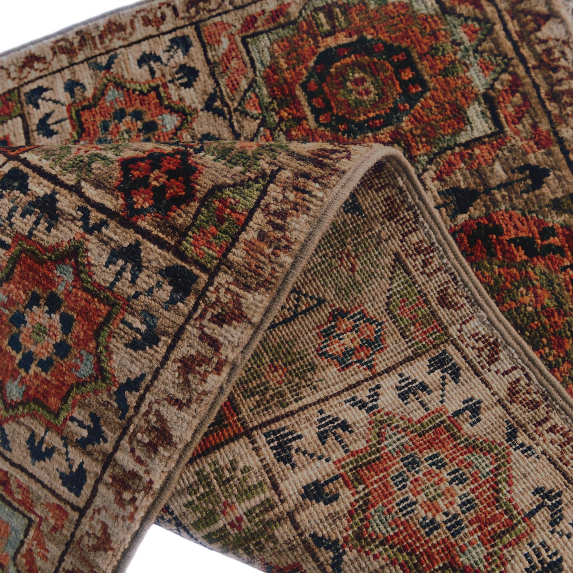 1' 11 x 3' 1 Hand Knotted Mamluk Ziegler Rug