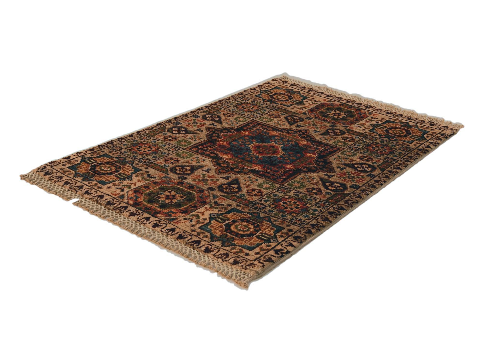 2' x 2' 11 Hand Knotted Mamluk Ziegler Rug