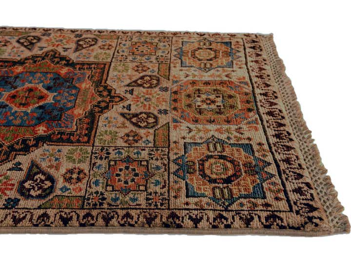2' x 2' 11 Hand Knotted Mamluk Ziegler Rug