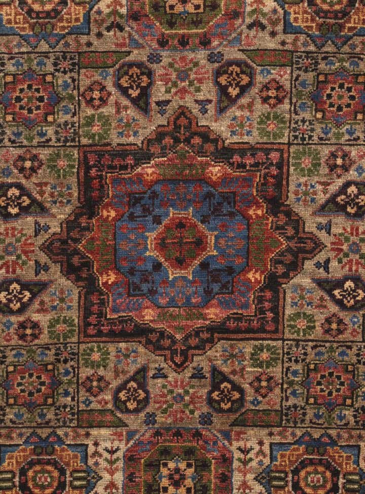 2' x 2' 11 Hand Knotted Mamluk Ziegler Rug