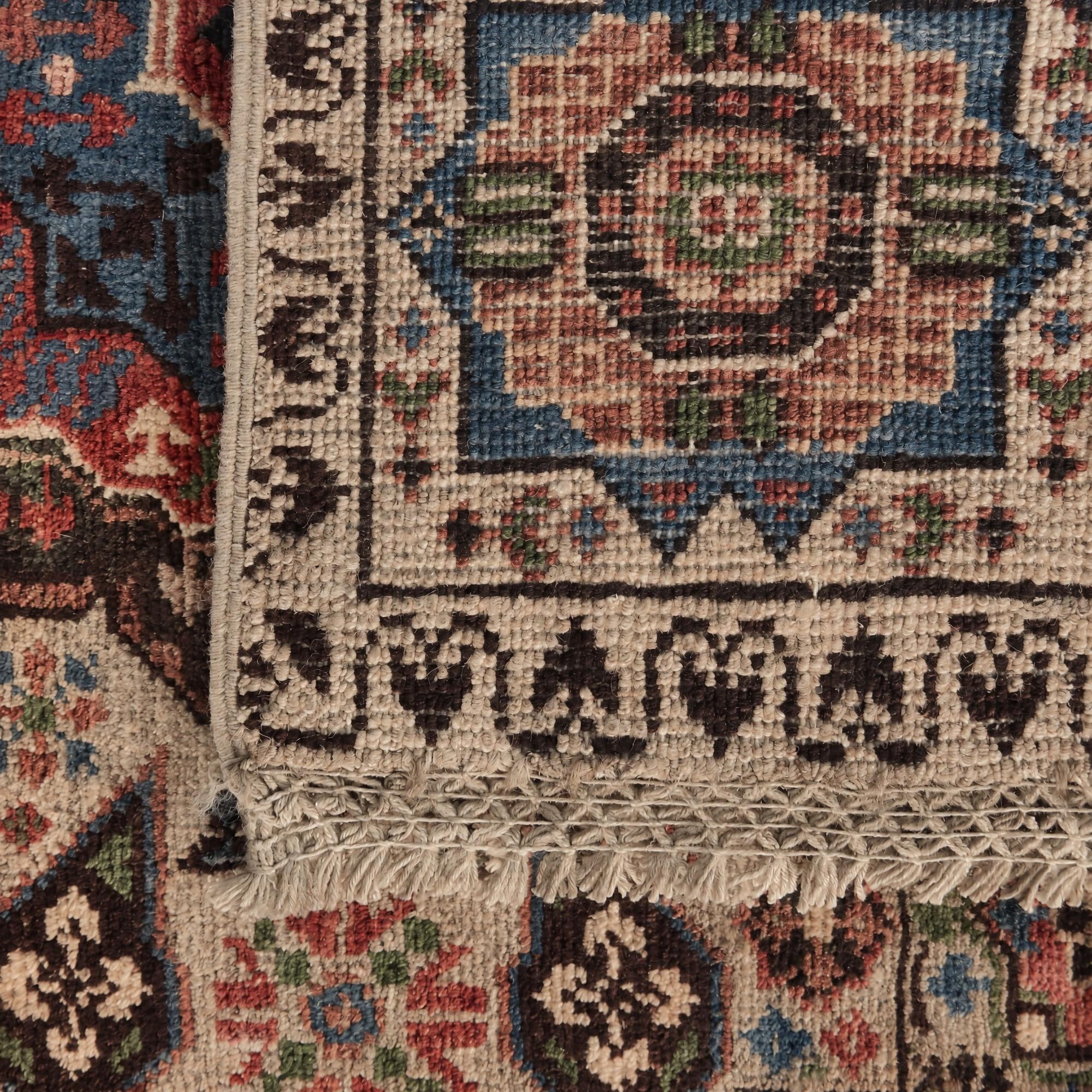 60cm x 90cm Hand Knotted Mamluk Ziegler Rug