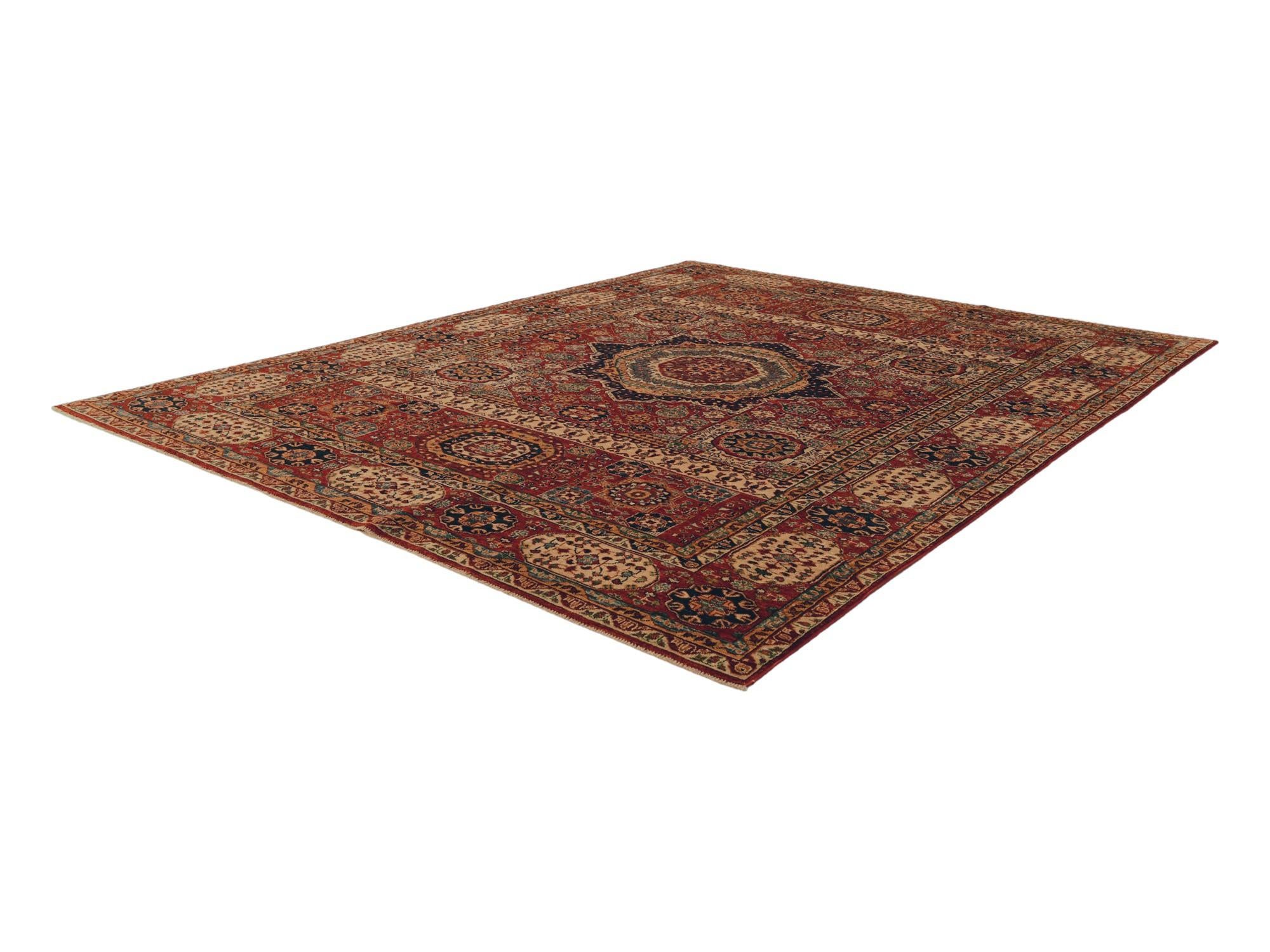 7' 7 x 9' 8 Hand Knotted Mamluk Ziegler Rug