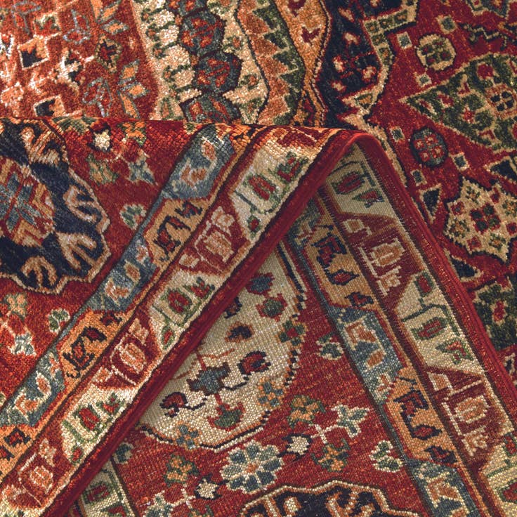 Detail image of 7' 7 x 9' 8 Hand Knotted Mamluk Ziegler Rug